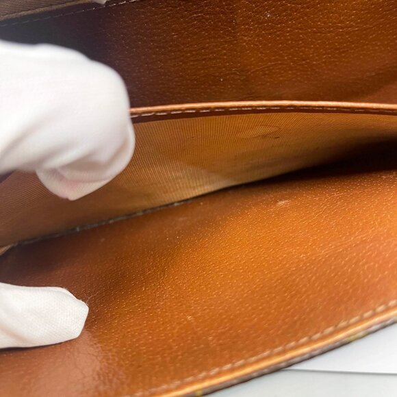 Louis Vuitton Monogram Clutch Pochette Dame GM Purse Vintage 1983 - Picture 15 of 15